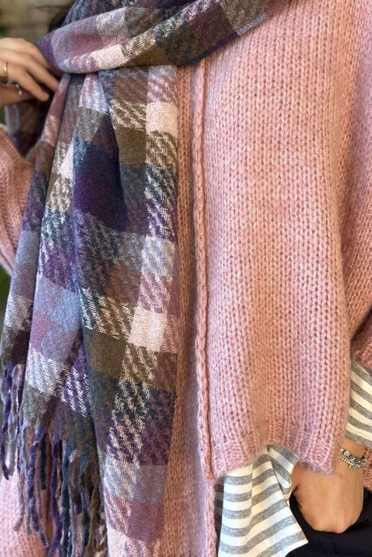 Magnus Plaid Blanket Scarf 2-Copy